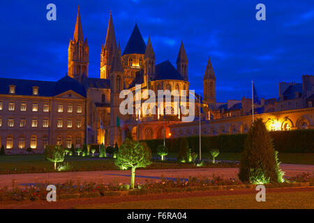 Abbaye aux Hommes, l'Abbaye aux Hommes, Abbaye de Saint-Étienne, Caen, Calvados, Basse-Normandie, France Banque D'Images