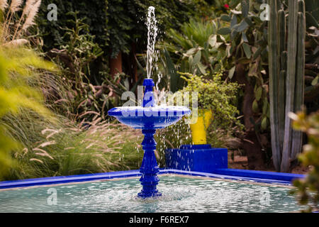 Jardin botanique Jardin Majorelle à Marrakech (Maroc) Banque D'Images