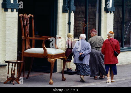 La grande chaise shop. Horncastle. Le Lincolnshire. L'Angleterre. UK. L'Europe Banque D'Images