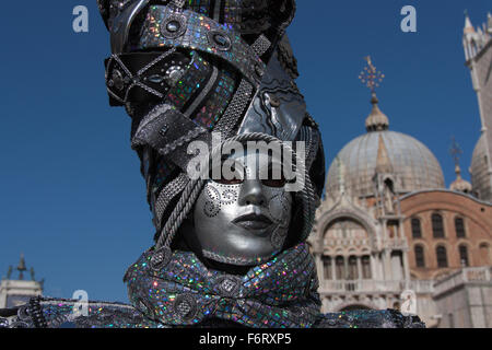 Carnaval de Venise 2012, Italie Banque D'Images