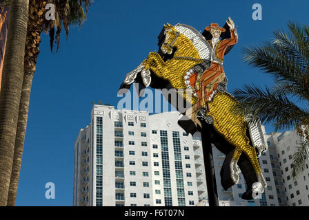 Cowboy Vegas Vic Las Vegas Nevada États-Unis Banque D'Images