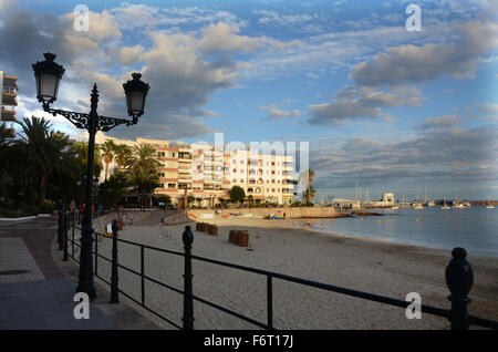 Santa Eulària des Riu, Ibiza, Espagne Banque D'Images