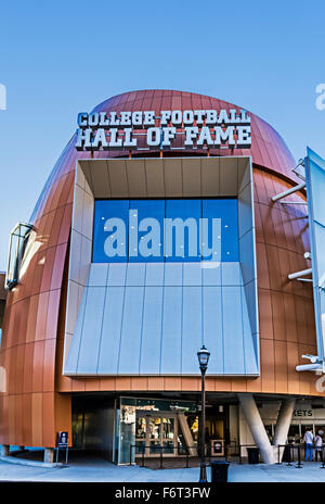 College Football Hall of Fame, Atlanta, Georgia, USA Banque D'Images