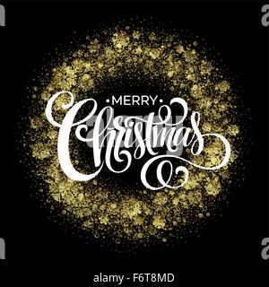 Les cierges magiques de Noël en forme de couronne de Noël sur fond noir. Vector illustration Illustration de Vecteur