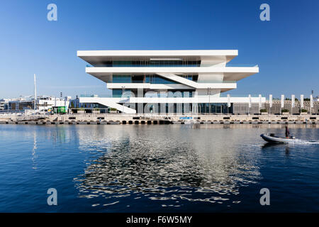 , Veles e Vents bâtiment America's Cup, Valence, Espagne. Banque D'Images