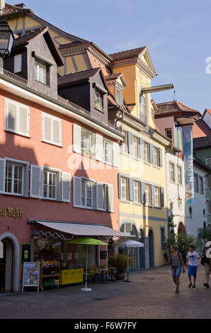 Haut de la ville de Meersburg Banque D'Images