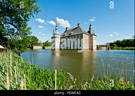 Castel Lembeck, Dorsten, Rhénanie du Nord-Westphalie, Allemagne Banque D'Images