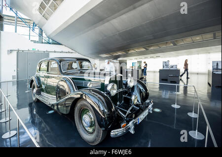 Musée Zeppelin, Friedrichshafen, le lac de Constance, Bade-Wurtemberg, Allemagne Banque D'Images