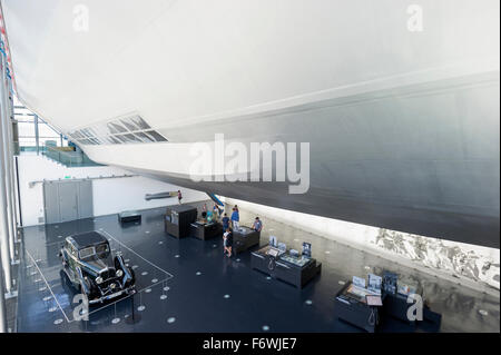 Musée Zeppelin, Friedrichshafen, le lac de Constance, Bade-Wurtemberg, Allemagne Banque D'Images