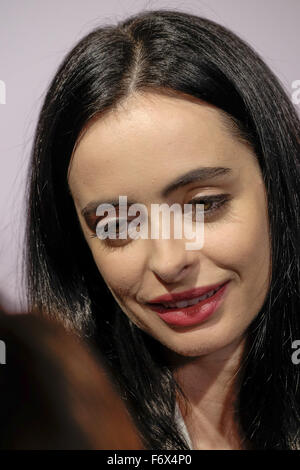 Krysten Ritter assiste à la conférence de presse de lancement Espagne Netflix comprend : Krysten Ritter Où : Madrid, Espagne Quand : 20 Oct 2015 Banque D'Images