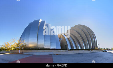 KANSAS CITY, MO - 11 OCTOBRE : Kauffman Center for the Performing Arts Building à Kansas City, Missouri. Banque D'Images