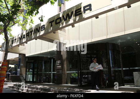 St Martins Tower, 31 Market Street, Sydney, où le consulat général de France est situé à. Banque D'Images