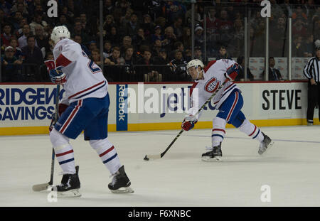 New York, NY, USA. 20 Nov, 2015. Le défenseur des Canadiens de Montréal JEFF PETRY (26) lors de la 2e période d'un match de hockey, Barclays Center, vendredi, 20 novembre, 2015. © Bryan Smith/ZUMA/Alamy Fil Live News Banque D'Images