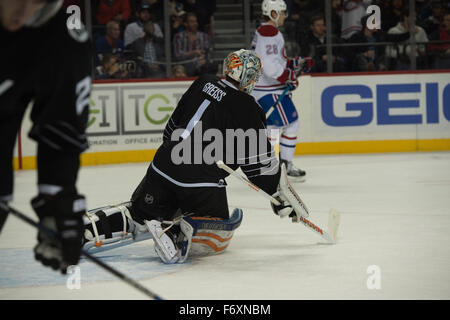 New York, NY, USA. 20 Nov, 2015. Le défenseur des Canadiens de Montréal Jeff Petry (26) lors de la 2e période d'un match de hockey, Barclays Center, vendredi, 20 novembre, 2015. © Bryan Smith/ZUMA/Alamy Fil Live News Banque D'Images