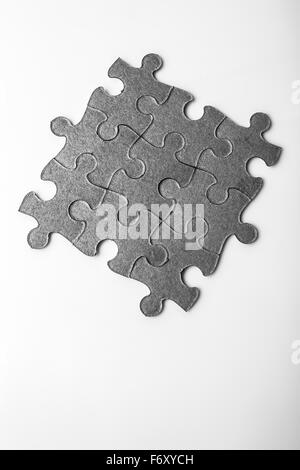 Carte plan Jigsaw Puzzle Banque D'Images