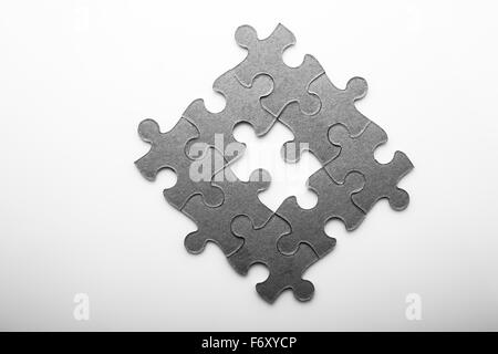 Carte plan Jigsaw Puzzle Banque D'Images