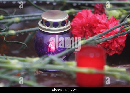 Kiev, Ukraine. 21 Nov, 2015. Le deuxième anniversaire des manifestations sur la place de l'Indépendance à Kiev : Crédit Nazar Furyk/ZUMA/Alamy Fil Live News Banque D'Images