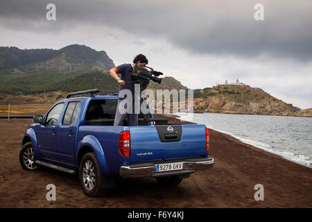 Nissan Navara pick up Banque D'Images