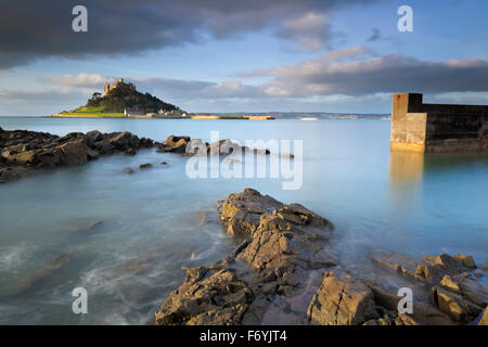 St Michael's Mount ; Royaume-Uni ; Cornwall Marazion Banque D'Images