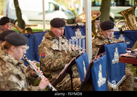 Les Forces armées Brass Band Banque D'Images