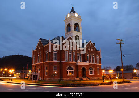 Historique union County Courthouse à blairsville, Géorgie Banque D'Images