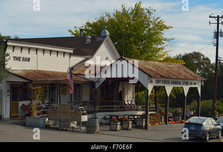 Le magasin Dry Creek General Store, Healdsburg CA Banque D'Images