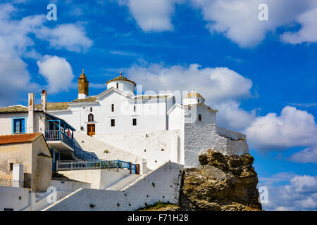 Panagitsa Tou Pirgou, Skopelos, Grèce l'église Banque D'Images