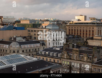 Le centre-ville de Glasgow - vue de 'Le Phare' Banque D'Images