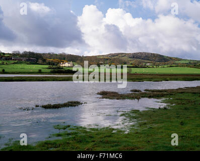 Eiriannell Pentre, accueil des frères Morris au 18e siècle. Situé à l'extrémité du côté de la plage de Dulas, Anglesey, Pays de Galles, Royaume-Uni Banque D'Images