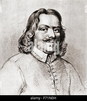 John Bunyan, 1628 - 1688. Écrivain et prédicateur baptiste. Banque D'Images