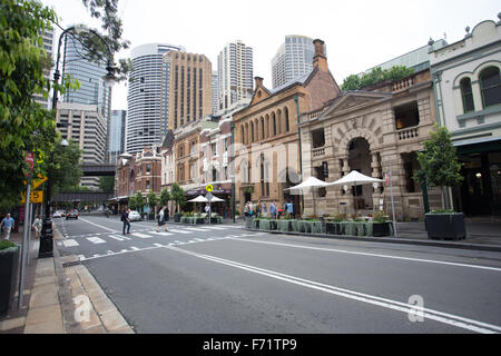 George street sydney vide Banque D'Images