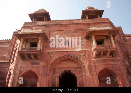 Jodha bai, Fatehpur Sikri, palace, Agra, Uttar Pradesh, Inde, Asie Banque D'Images