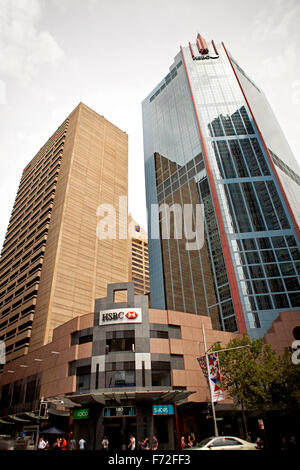 HSBC Bank, Hongkong and Shanghai Banking Corporation Limited, Nouvelle-Galles du Sud, Sydney, Australie Banque D'Images