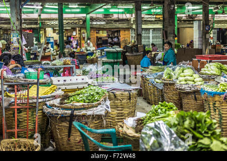 Market à Bangkok, Thaïlande. Banque D'Images