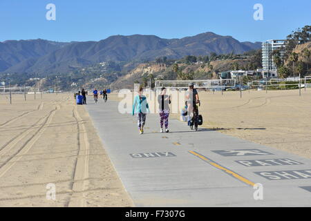 Malibu Beach en Californie du Sud Banque D'Images