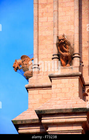 La cathédrale de Lujan. L'état de Buenos Aires, Argentine. Banque D'Images