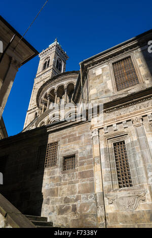 Basilica di Santa Maria Maggiore dans la ville de Bergame Banque D'Images