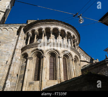 Abside de Santa Maria Maggiore de Basilica di Santa Maria Maggiore dans la ville de Bergame Banque D'Images