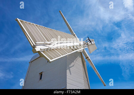 Le Jack & Jill Moulin à Clayton, le Parc National des South Downs West Sussex England United Kingdom UK Banque D'Images