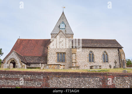 Église Saint Margarets Ditchling East Sussex England Royaume-Uni UK Banque D'Images