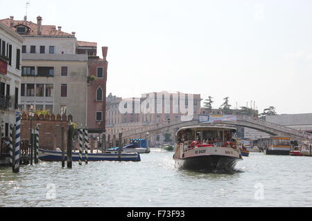 Canal principal, Venise, Italie Banque D'Images