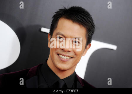 La ville de New York. 23 Nov, 2015. Byron Mann assiste à la "Grande" Court New York Première au Ziegfeld Theatre le 23 novembre 2015 à New York./photo alliance © dpa/Alamy Live News Banque D'Images