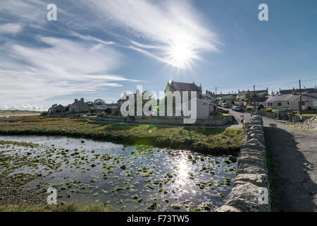 Aberffraw sur Anglesey au nord du Pays de Galles Banque D'Images