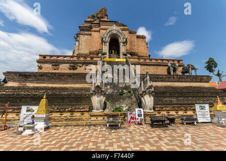 Temple bouddhiste de Chiang Mai Banque D'Images