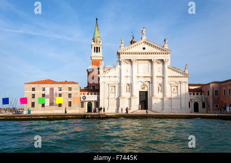 Chiesa San Giorgio Maggiore sur l'Isola di San Giorgio Maggiore, à Venise, Italie Banque D'Images