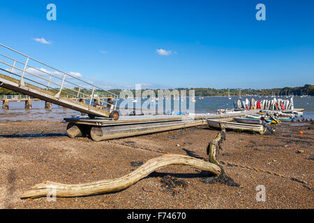 Dittisham sur la rivière Dart South Hams Devon, Angleterre Angleterre Europe Banque D'Images