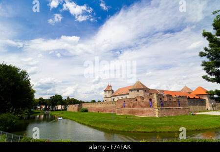 Forteresse médiévale de Fagaras en Transylvanie, Roumanie Banque D'Images