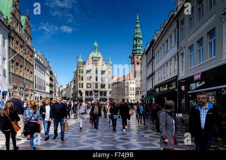 Amagertorv à Copenhague, Danemark Banque D'Images