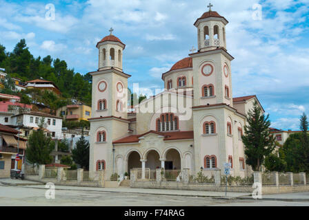 Cathédrale orthodoxe Saint Démétrius, Berat, Albanie Banque D'Images