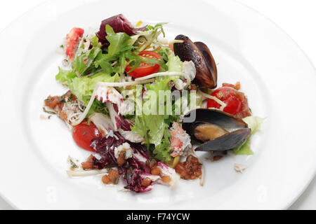 Salade de crabmeats Banque D'Images